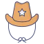 Cowboy hat Ikona 64x64