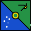 Christmas island icon 64x64
