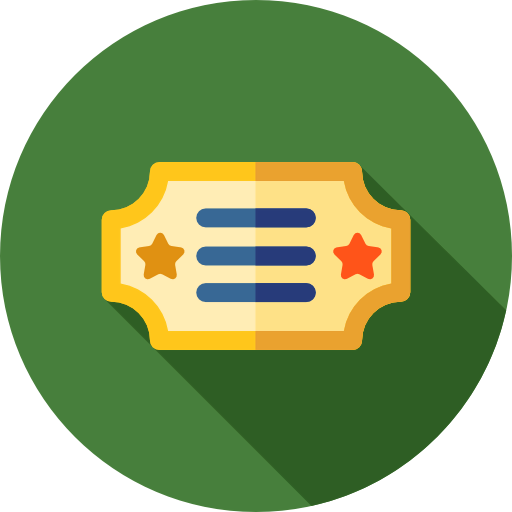 Ticket ícono