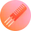 Pitchfork comb アイコン 64x64