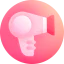 Hair dryer icon 64x64