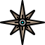 Wind rose icon 64x64