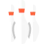 Bowling pin ícone 64x64
