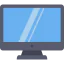 Monitor screen Symbol 64x64