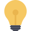 Light bulb icon 64x64