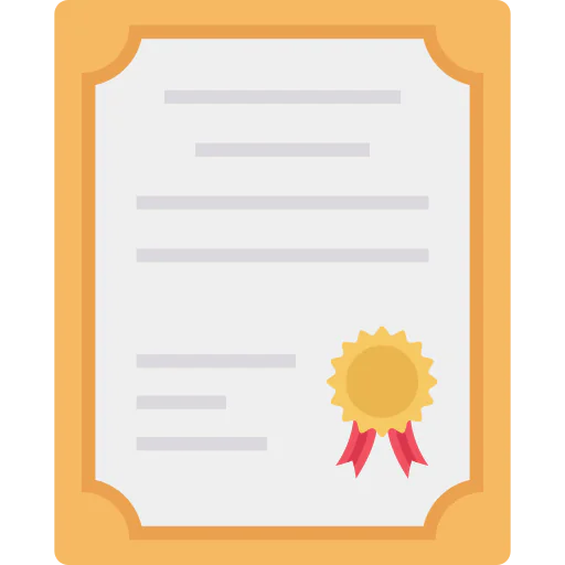 Certificate biểu tượng