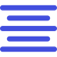 Center align icon 64x64