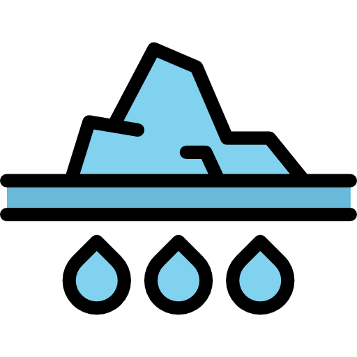 Global warming icon