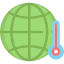 Global warming ícono 64x64