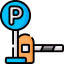 Parking barrier icon 64x64