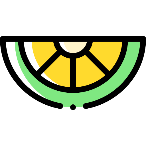 Lemon slice icon