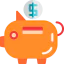 Piggy bank biểu tượng 64x64