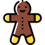 Gingerbread man 图标 64x64