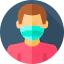 Medical mask ícone 64x64