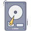 Hard disk drive biểu tượng 64x64