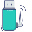 Usb flash drive icon 64x64