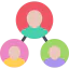 Hierarchical structure icon 64x64