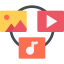 File sharing icon 64x64