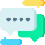 Speech bubble 상 64x64