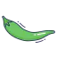 Green chili pepper icon 64x64