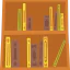 Bookshelf icône 64x64