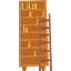 Bookshelf Symbol 64x64