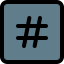 Hashtag 图标 64x64