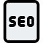 Search engine optimization іконка 64x64