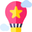 Hot air balloon icon 64x64