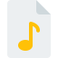 Audio file icon 64x64