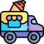 Ice cream truck icon 64x64