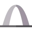 Gateway arch icon 64x64