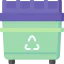 Recycling bin Symbol 64x64
