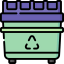 Recycling bin іконка 64x64