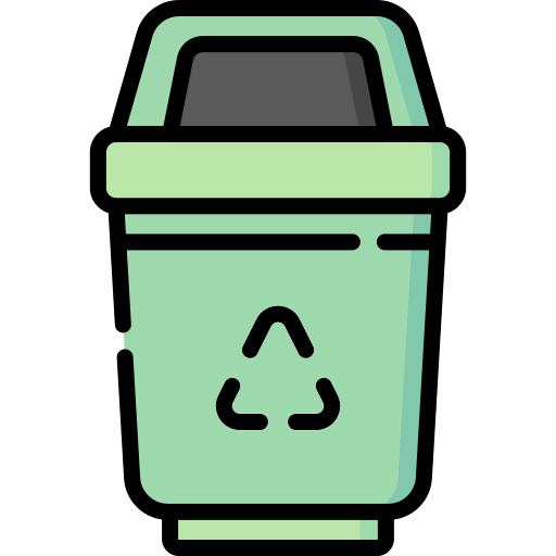 Recycling bin ícone