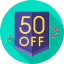50 percent icon 64x64