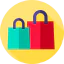 Shopping bags іконка 64x64