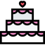 Wedding cake icône 64x64