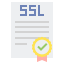 Ssl certificate icône 64x64