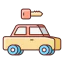 Car rental icon 64x64