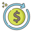 Cash back icon 64x64