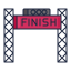 Finish line icon 64x64