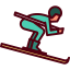 Ski icône 64x64