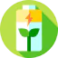 Eco battery icon 64x64