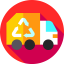 Recycling truck icon 64x64