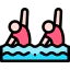 Synchronized swimming 图标 64x64