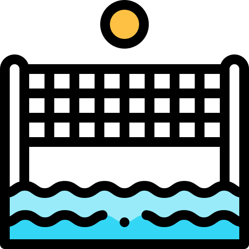 Volleyball net icon