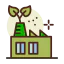 Green factory icon 64x64