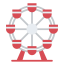 Ferris wheel biểu tượng 64x64
