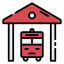 Fire station 图标 64x64